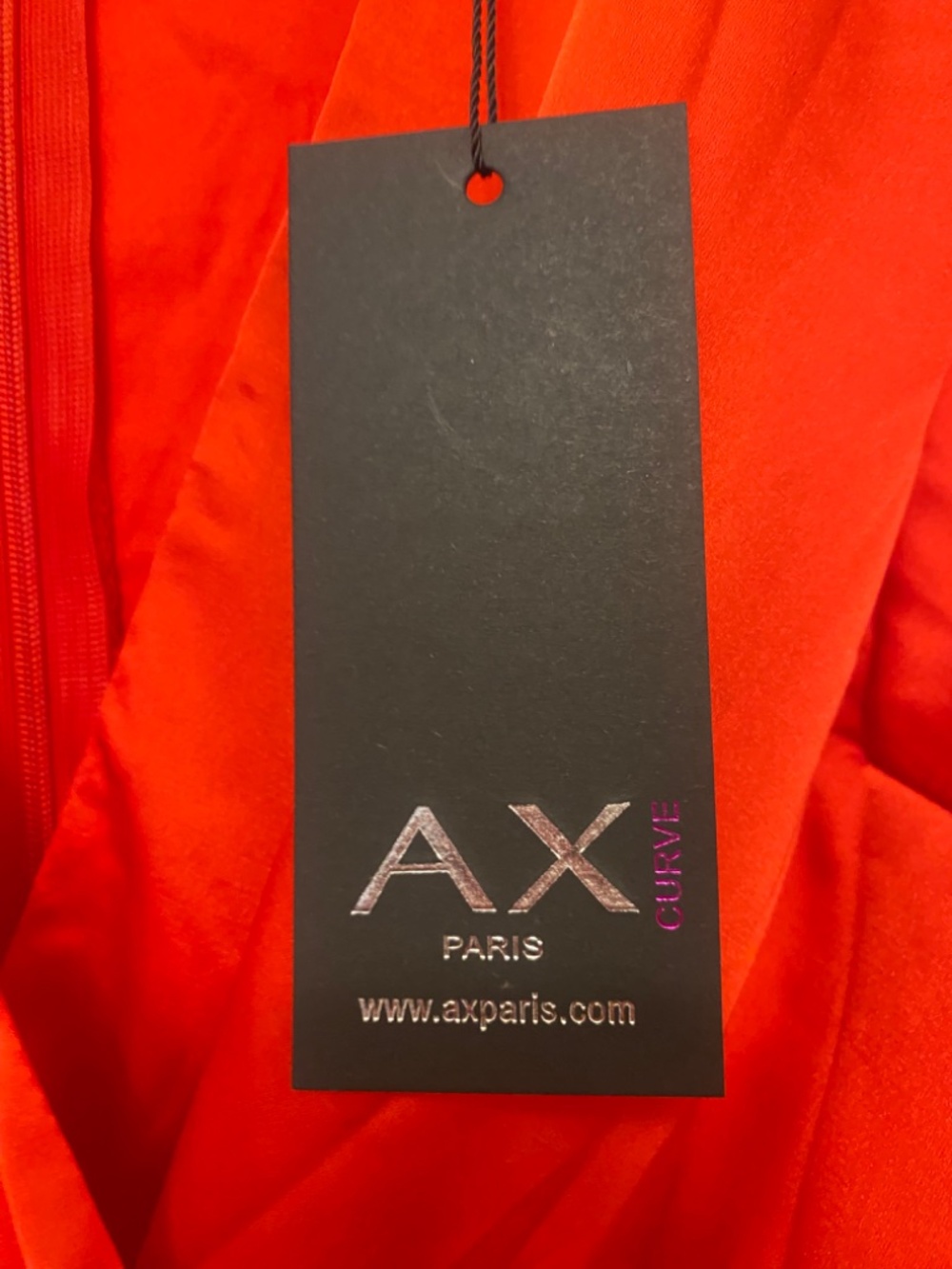NWT Armani exchange wrap front red dress - Picture 6 of 12